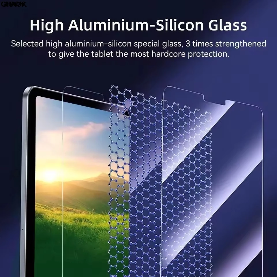Premium Tempered Glass Screen Protector with Easy, Dust-Free Installation for Samsung Galaxy Tablets