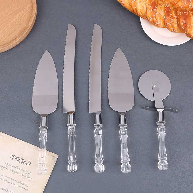 

2/3 шт./набор, ножи для торта из нержавеющей стали с гравировкой