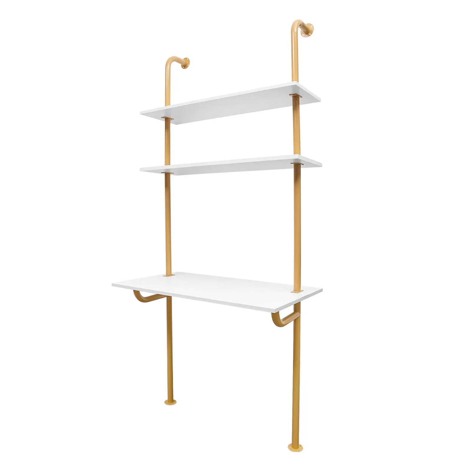 Modern Wall Mounted Desk Wall Organizer Wall Mount Computer Writing Table 4