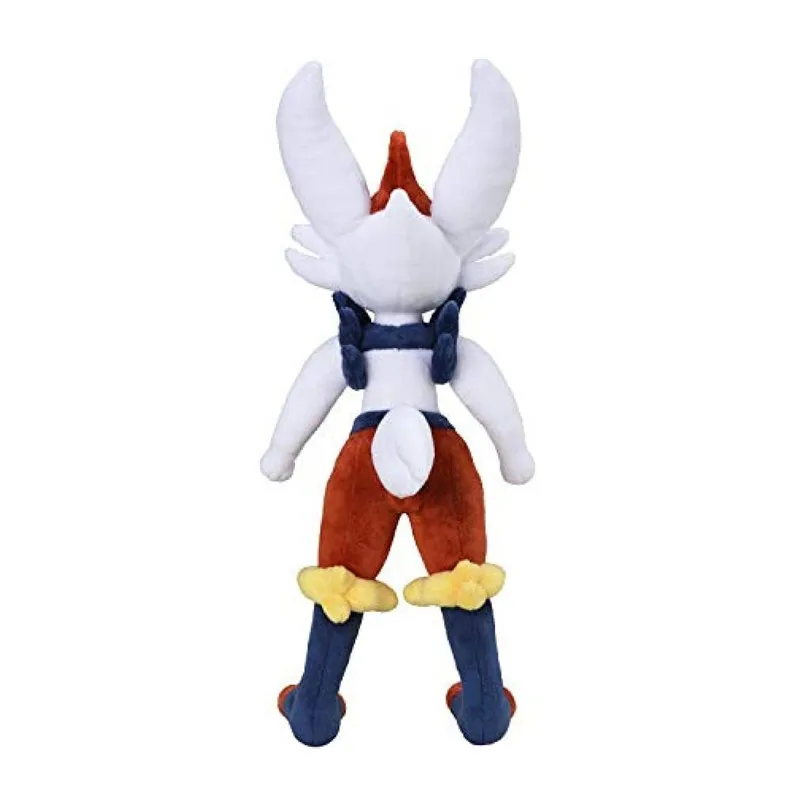 새로운  검과 방패 Cinderace 플러시 장난감 Scorbunny Evolution Raboot 인형 Kawaii 토끼 어린이를위한 크리스마스 선물