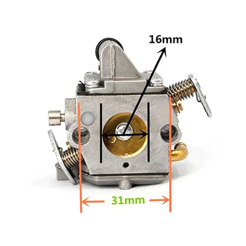 Carburetor Replacement Parts Carburetor Accessories Carburetor Kit C1Q-S57 C1Q-S57A C1Q-S57B Carburetor for Zama 017 018 MS170 MS180 Stihl Chainsaw Electric Chainsaw Parts