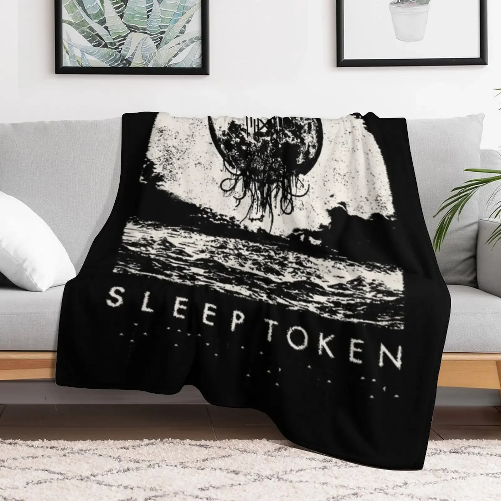 RUTKD -- SLEEPTOKEN -- PUNK Throw Blanket Beautifuls Sofas Extra Large Throw blankets ands Blankets 5