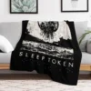 RUTKD -- SLEEPTOKEN -- PUNK Throw Blanket Beautifuls Sofas Extra Large Throw blankets ands Blankets 5
