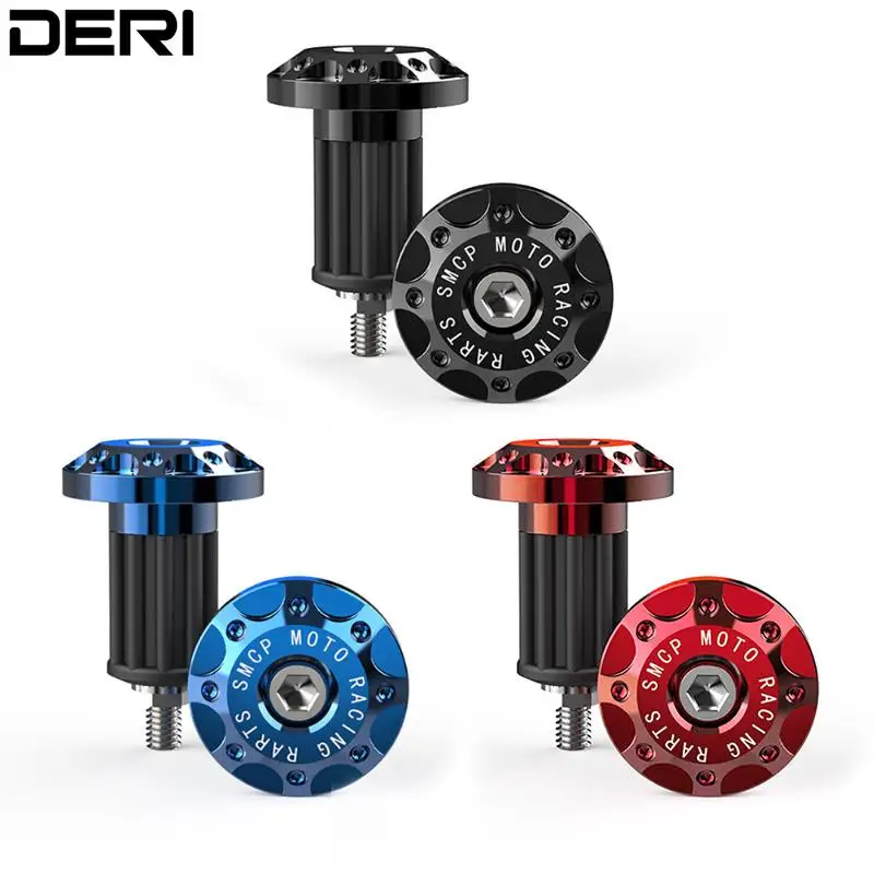 Manopole Per Manubrio Per Moto Manopole Per Manubrio In Metallo Cnc Per Moto Spina Antivibrante Per Yamaha E-Bike Street Dirt Bike Scooter Atv