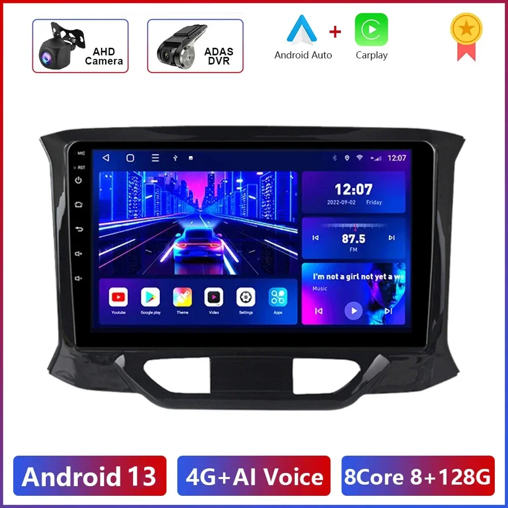 

4G+WIFI Android 13 Radio Multimedia Video Player For LADA X ray Xray 2015 2016 2017 2018 2019 Autoraido Carplay GPS 2 din dvd