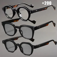 Paquet de 3 lunettes de lecture en écaille de tortue noire, disponibles en différentes formes, adaptées aux personnes d'âge moyen et âgées à porter 2