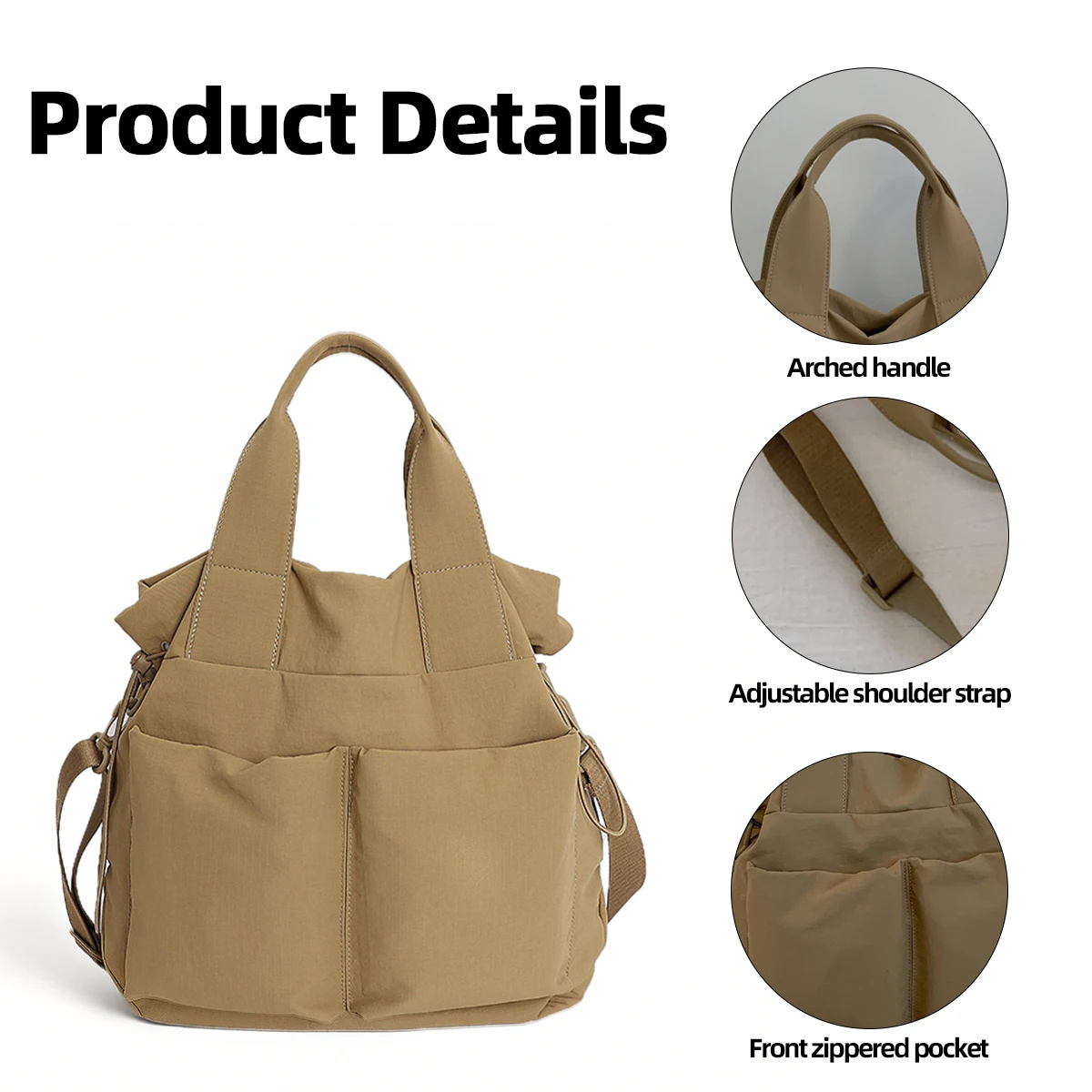 2025 New Small Shoulder Bag for Women, Lightweight Outdoor Hiking Bag, Sports Backpack, Travel Bag, Handbag, Crossbody Bag, Mom Bag, Mother and Baby Bag