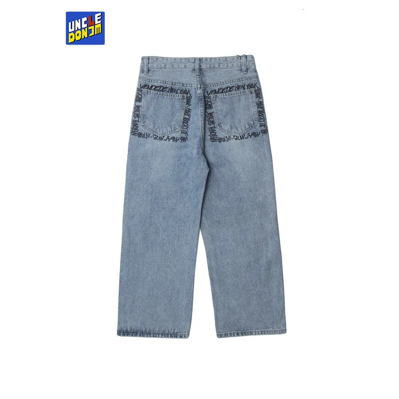 UNCLEDONJM Jeans stampati a fumetti BF Harajuku da uomo marchio di moda  Street wear jeans Casual allentati con graffiti di moda Casual|Jeans| -  AliExpress