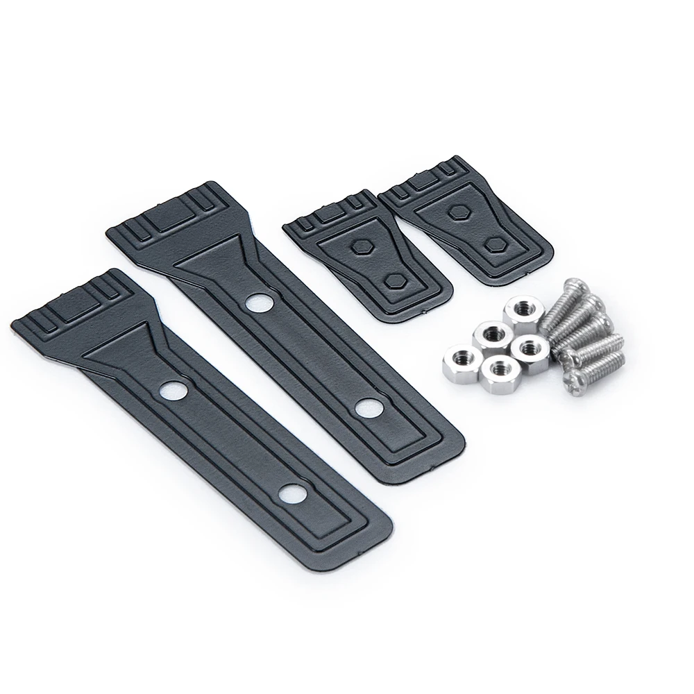 YEAHRUN RC Auto Fenster Mesh Motor Abdeckung Blatt Gepäck Net Lufteinlass Grille für 1/10 TRX4 Bronco Simulierte Dekoration Teile – Detail 6