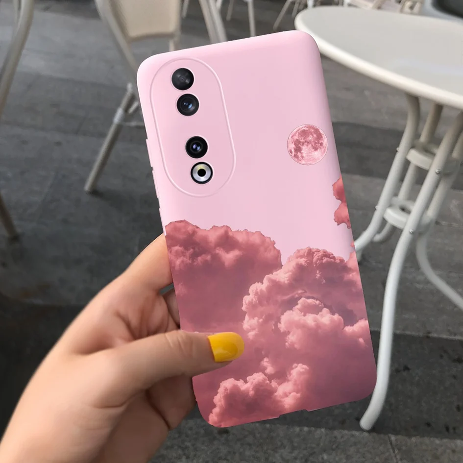 Fashion Leopard Painted Matte Soft Phone Case for Huawei Honor 90 Series