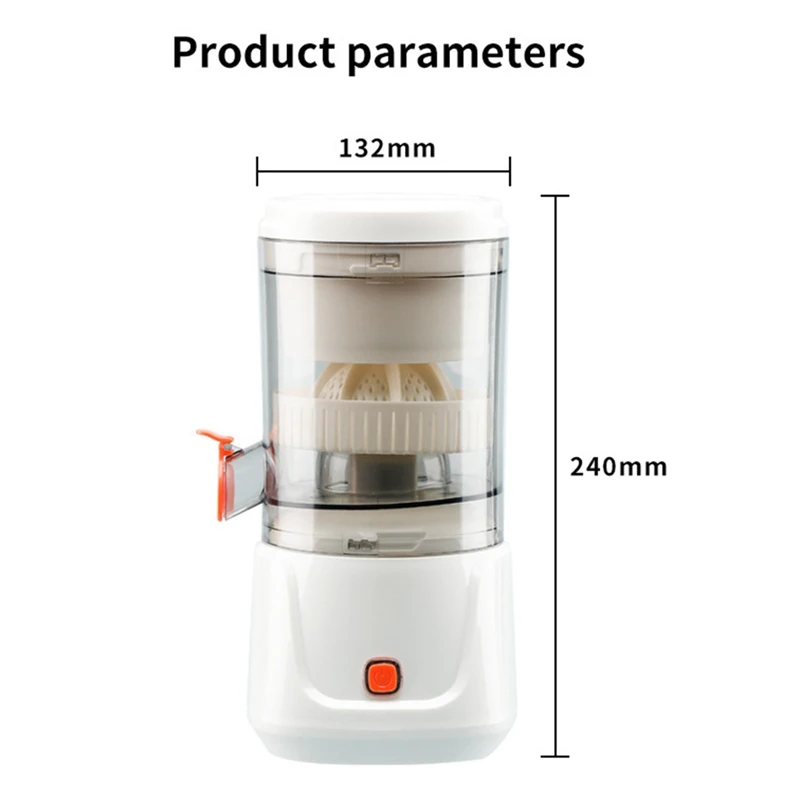 45W Automatic Separation Juicer Portable Juice Machine Electric Juicer Rechargeable Vegetable And Fruit Juicer Blender