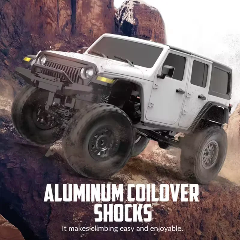 Volantexrc EXHOBBY 787-1 Two Batteries RTR 1/24 2.4G 4WD RC Car Rock Crawler LED Light Off-Road Climbing Monster Truck Vehicles 2