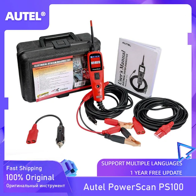 Autel-サーキットパワープローブ100,電気自動車診断ツール,12V  24V