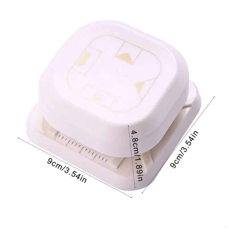 4 Way Paper Corner Cutter for Cardstock File Picture Photo Multifunction Hole Puncher for Art Craft Project Scrapbooking