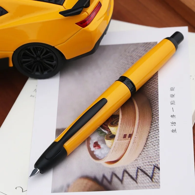 MAJOHN Last Craftsman's A1 Press Type Retractable Pen Pushes Out Sharp Metal Lacquer Fine Pointed Practice Calligraphy Pose ballpoint pen multifunction ballpoint pen multifunctional pen ball point pen