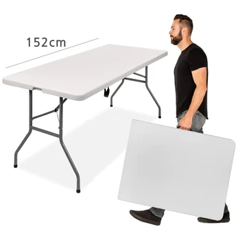 야외 캠핑 하이킹 백패킹 피크닉용 접이식 비치 테이블, 1500 테이블, 152cm, 직송