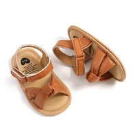 Baby Girls Hook And Loop Sandals, Lightweight Non-Slip Comfy Walking Shoes For Newborn Infant, Summer 3