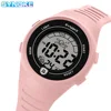 SYNOKE Kids Digital Watch Student Sports Waterproof Electronic Watch Shock Resist Multifunctional Children Seven Lights Watches 1