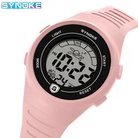 SYNOKE Kids Digital Watch Student Sports Waterproof Electronic Watch Shock Resist Multifunctional Children Seven Lights Watches 1