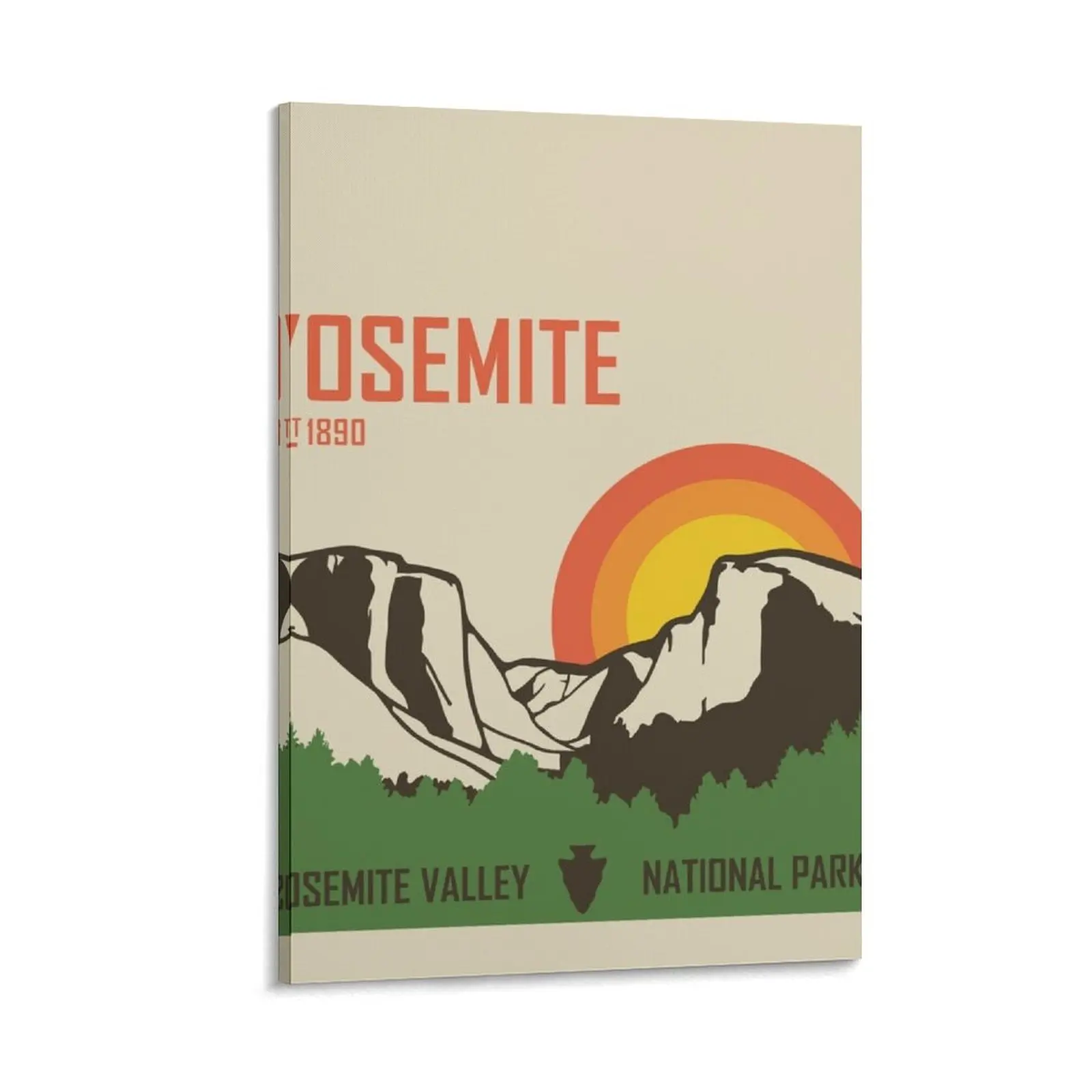 

Yosemite National Park Canvas Painting anime posters Decoration home home decoration luxury wall art