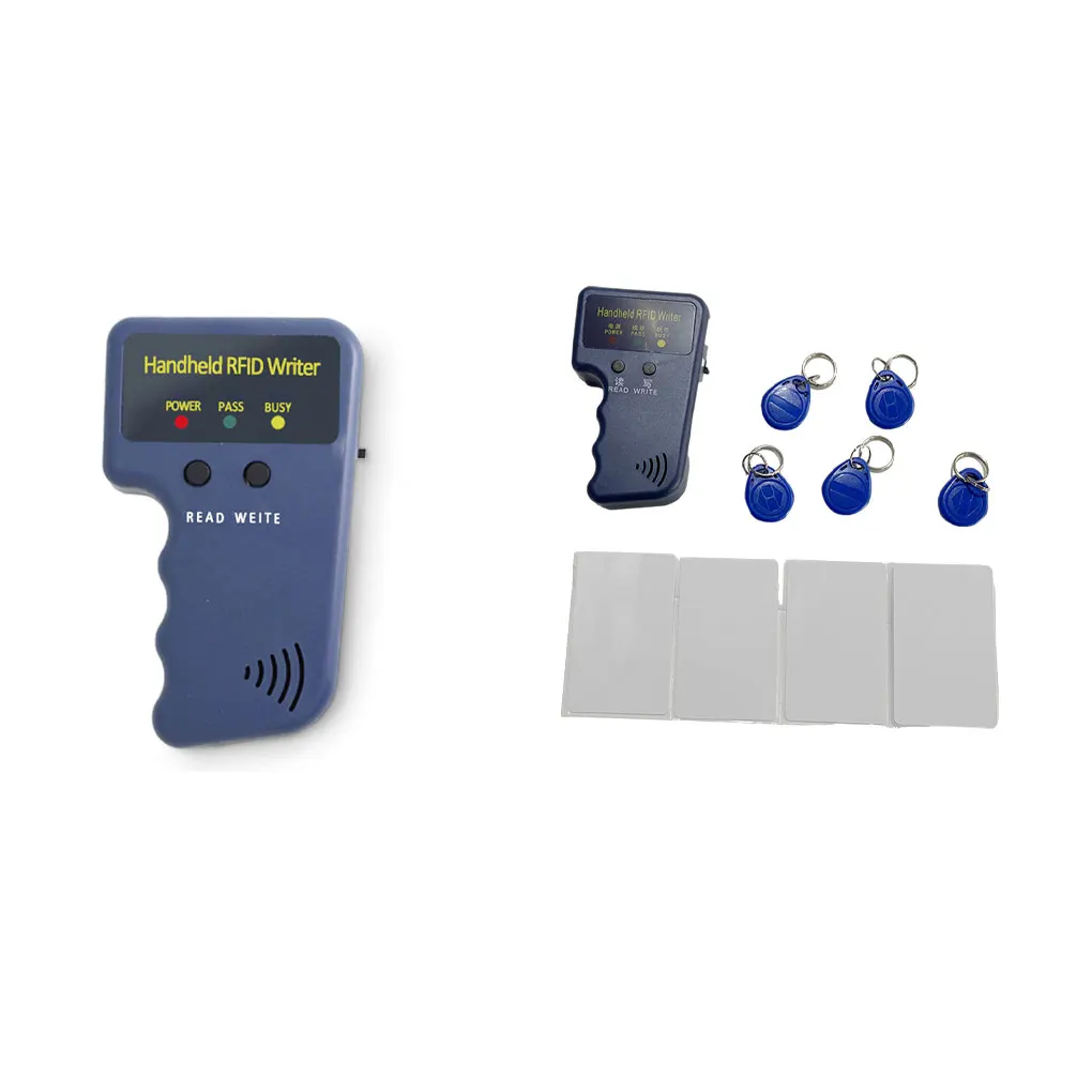 

ID Card Duplicator Handheld Integrated Chip Battery Powered 125KHZ Reader Door Control System Elevator Cards Copier Type 2