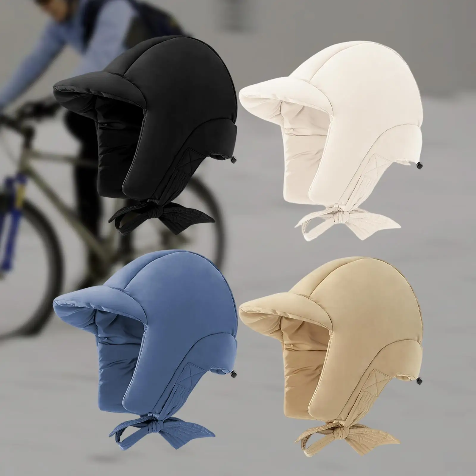 

Пуховая шапка с ушами утепленная женская шапка-Охотник теплая шапка с пиком для езды на велосипеде туризма снега спорта катания на коньках на открытом воздухе