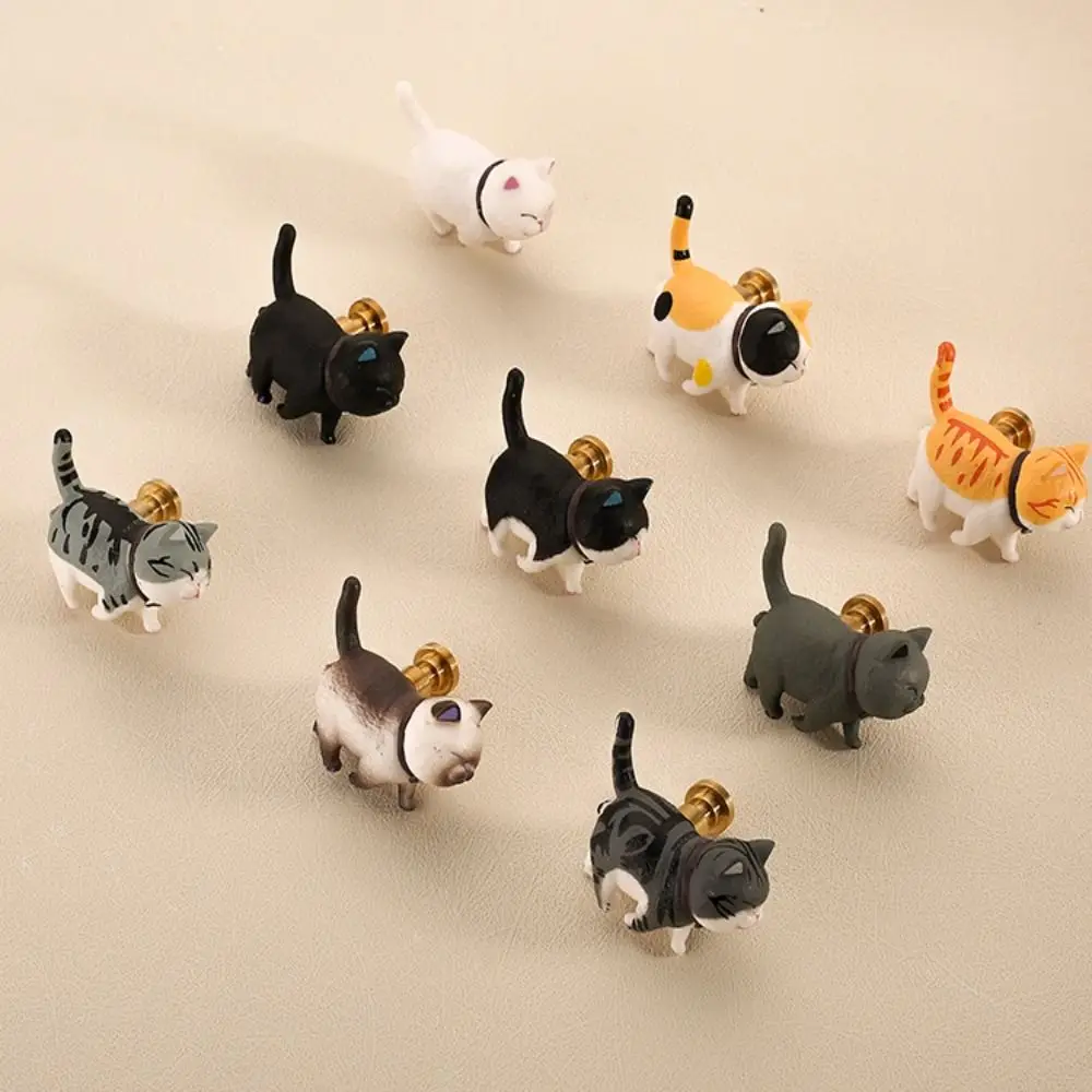 Animal Shape Cabinet Knobs Handles for Kids Room Lovely Decorative Wall Hooks Hats Clothes Hanging Hooks Furniture Handle