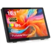 10.1 Inch Portable Monitor Touchscreen Full HD 1920 x 1200 IPS Screen, HDMI USBC External Screen for PC Laptop Computer PS4 PS5