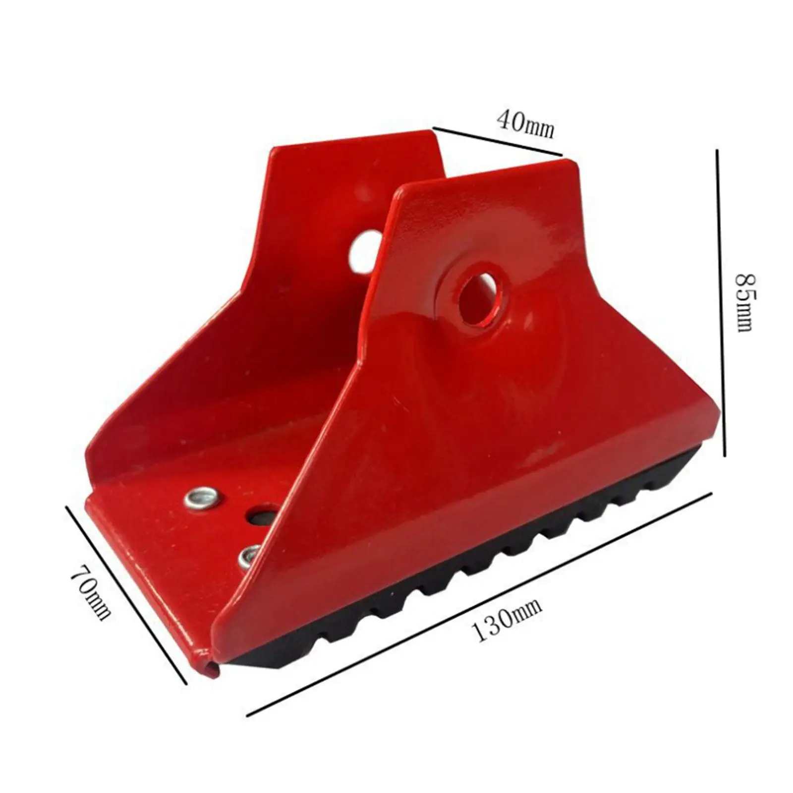 2x Anti Skid Shoe Kits for Extension Ladder Metal Extension Ladder Accessories Anti Slip Telescopic Parts Foot Pads Cover