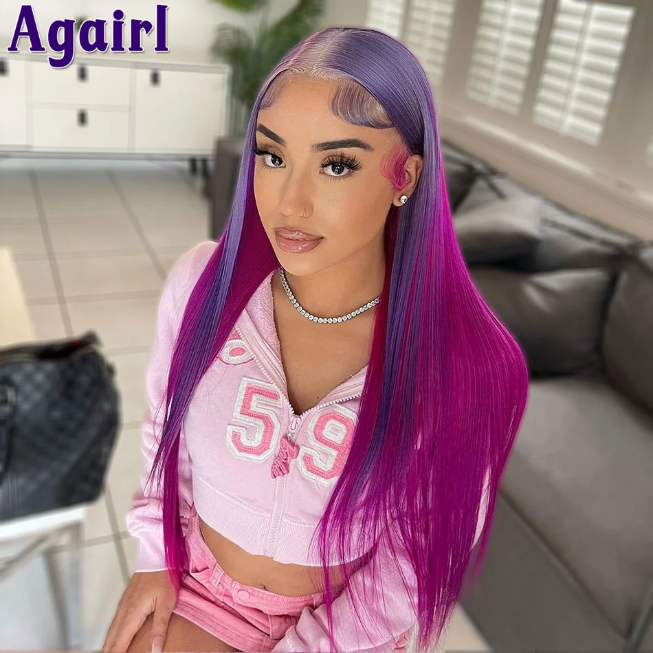 Рисунок 2 - 32 дюйма Омбре серый фиолетовый