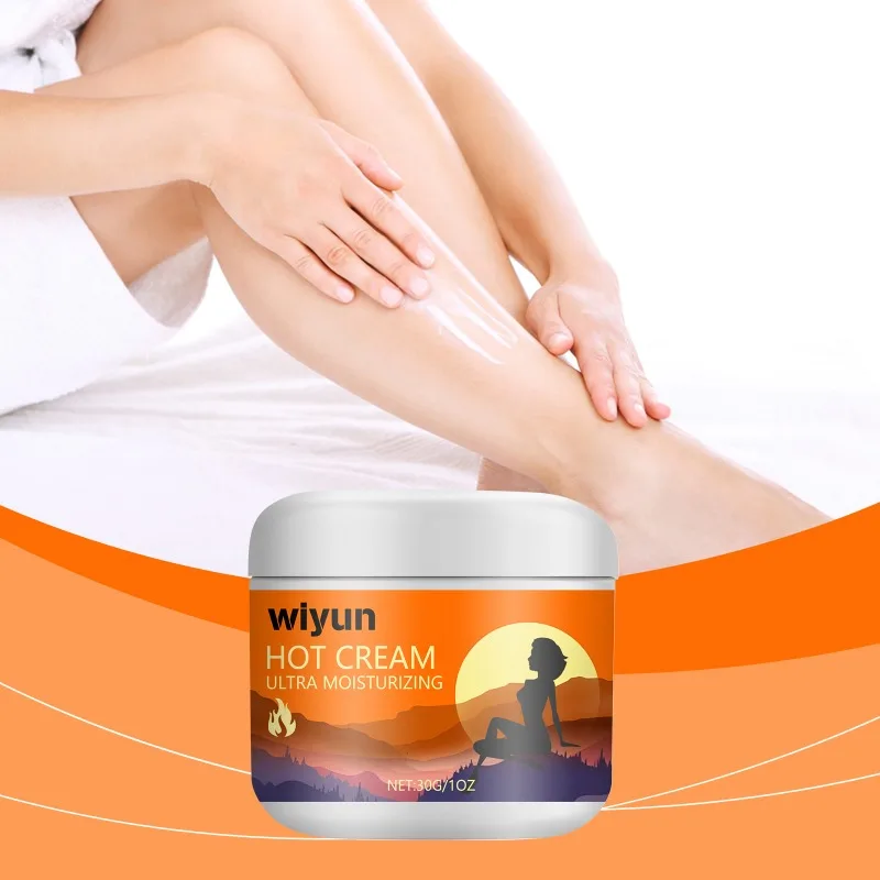 Hot Cream Fat Burning Cream Body Firming Elegant Light Body Gentle Herbal Comfort Massage Anti Cellulite Slimming Safe
