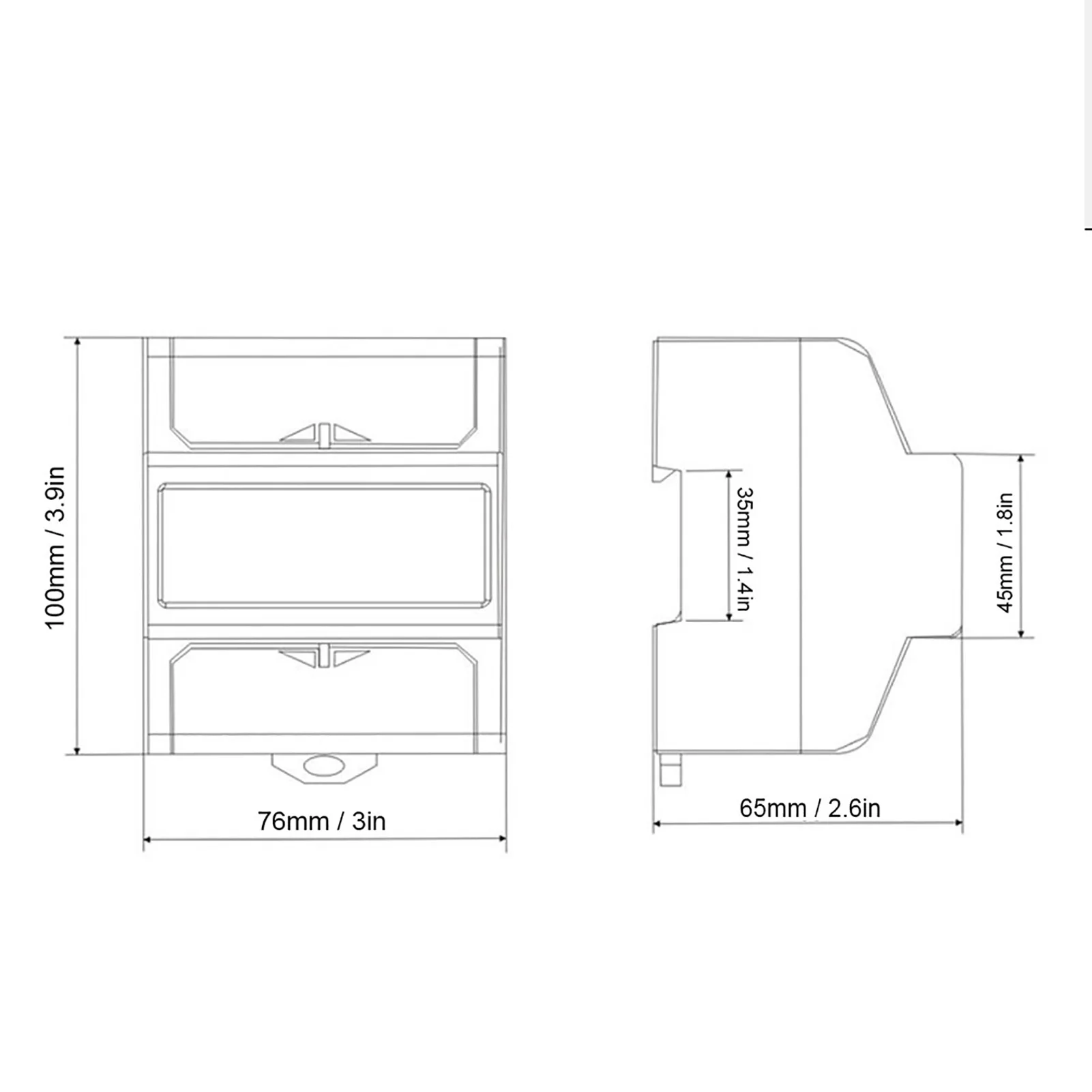 High-Accuracy Single Phase Electric Rail Energy Meter