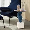 Creative Home Furnishing Hotel Living Room Floor Decorations Drinking Water Horse Head Statue Storage Small Table Ornament 3