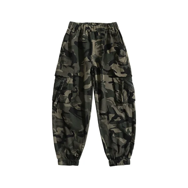 Pantalon Pour Garçon, En Coton, Décontracté, Noir ... – Grandado