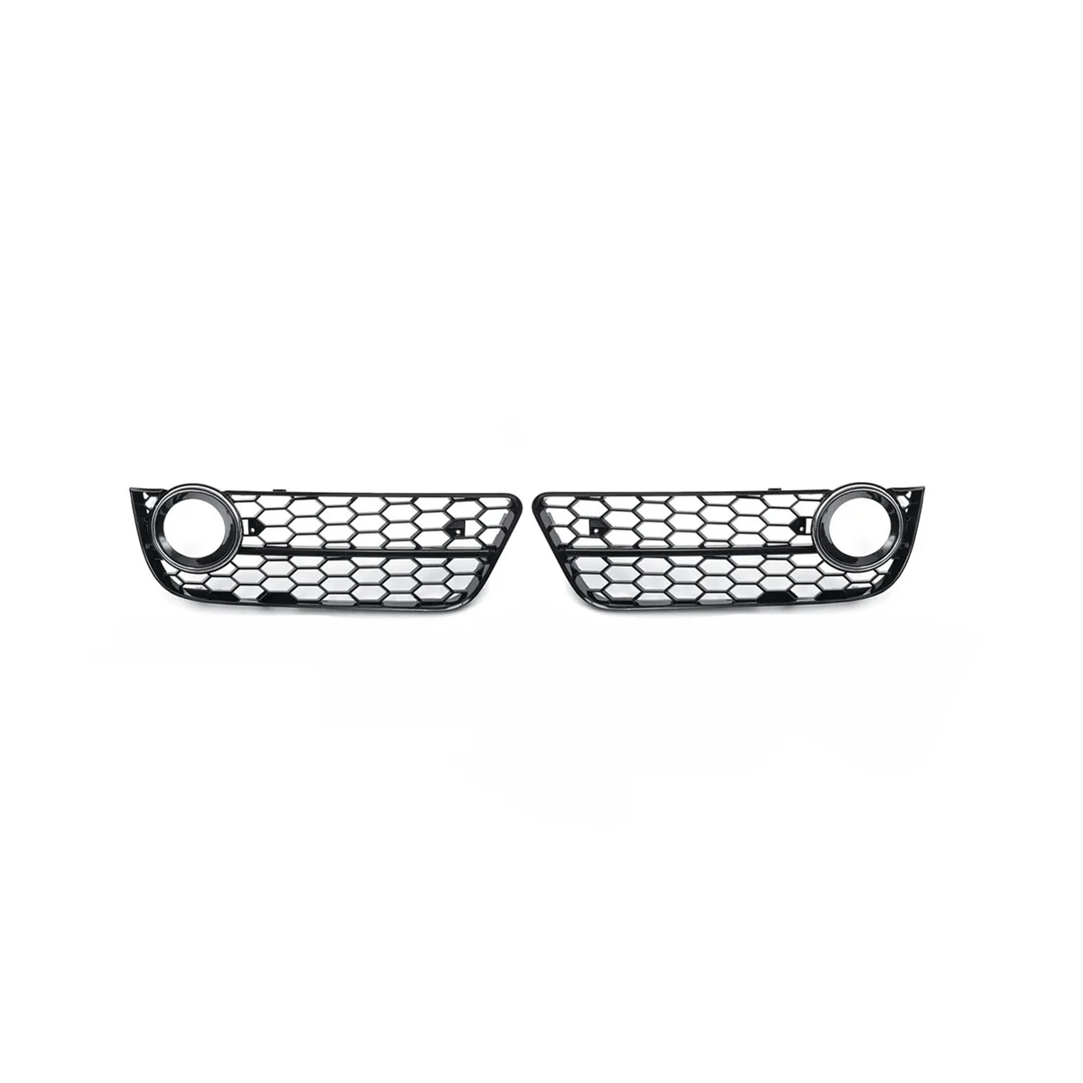 

1Pair Car Front Grille Grill Lower Bumper Fog Light Cover Trim for Audi A5 Coupe/Sportback 08-11 Cabriolet 10-11 A