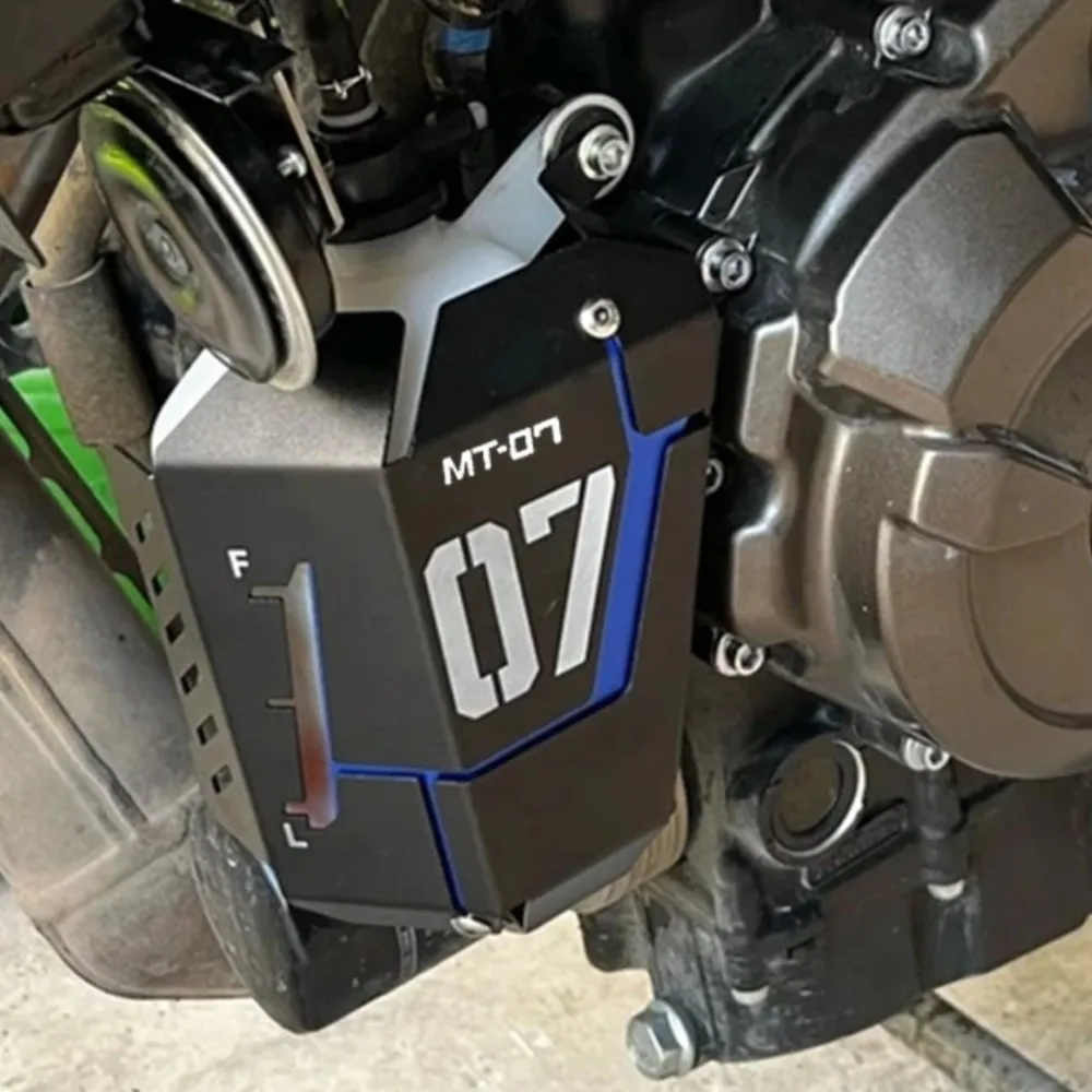 MT 07 FZ 07 Coolant Recovery Tank Shielding Guard Protector Cover For Yamaha MT07 FZ07