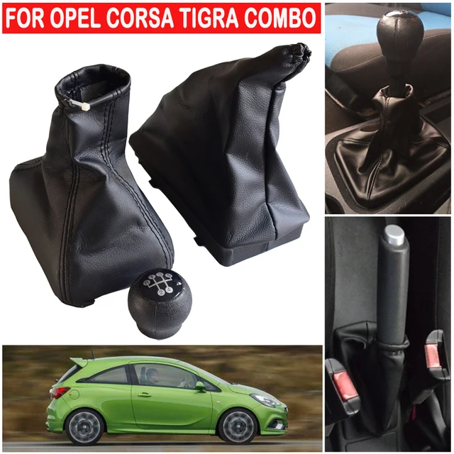 5-Gang-Auto kompletter Schaltknauf Hand brems gehäuse Gamasche Kofferraum  abdeckung für Opel Corsa c (01-06) Tigra b (04-12) Combo c (01-11) -  AliExpress