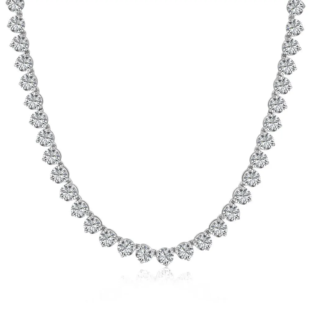 925-sterling-silver-hip-hop-tennis-necklace-4mm-single-row-diamond-zircon-silver-necklace-neckpiece