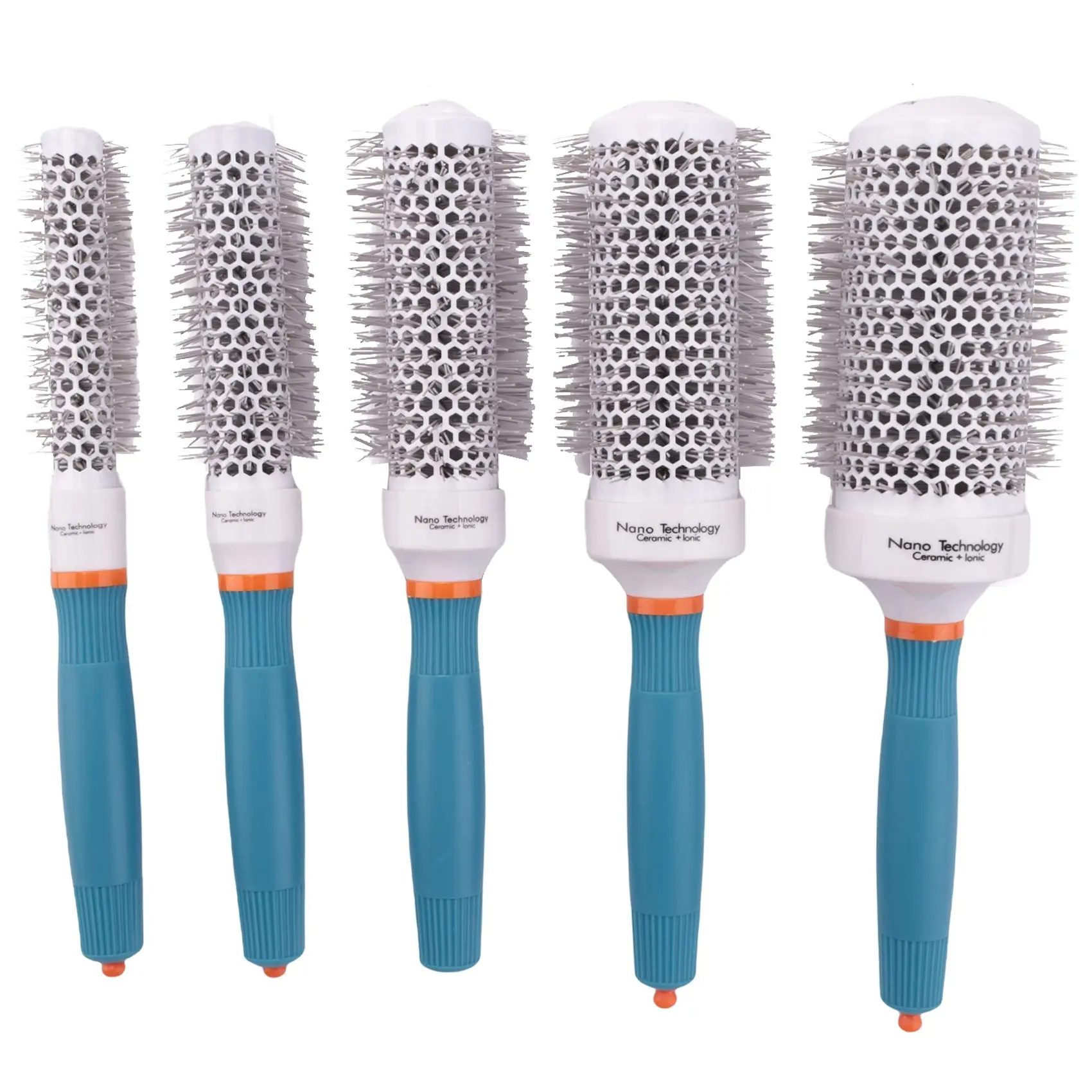 

Roller Comb Professional 5 Size Hair Dressing Brushes High Temperature Resistant Round Comb Hair Styling Tool Hairbrush