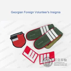 Reproduction Georgian Foreign Volunteer's Insignia Sleeve Shield