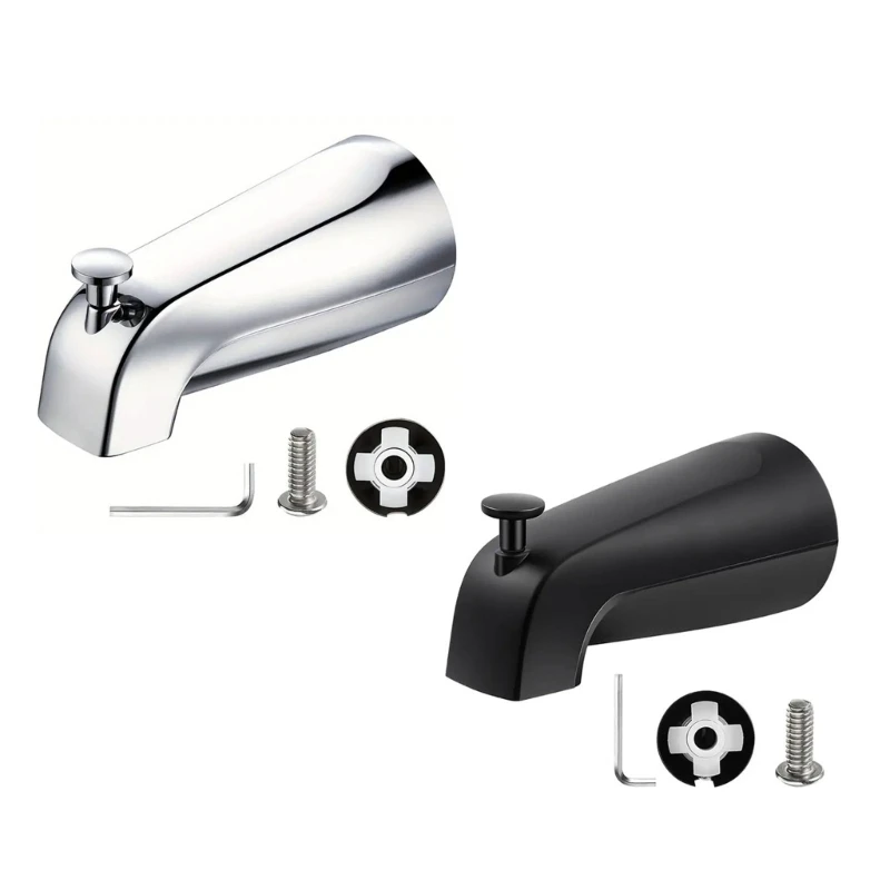 Bath Faucet with Easy to Use Pull up Diverter Practical Bathtub Spout Suitable for Daily Shower Use Bathroom Accessories 2