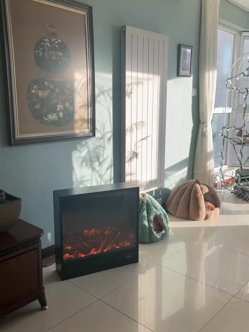 Electric Fireplace insert Firebox Chimney burner LED Optical Artificial Emulational Flame fire decoration YX310TB