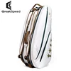 GreatSpeed Tennis Badminton Raquet Sports Bag Men Women Backpack Large Capacity Can Hold 6 Rackets Independent Shoe Pocket 4