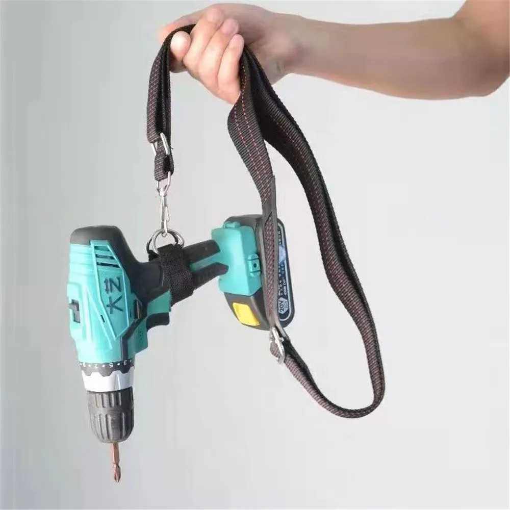 Electric Drill Strap Drill Holder Electric Wrench Hammer Tool Organizer Electrician Adjustable Size electricians pouch tool belt organizer power tool accessories