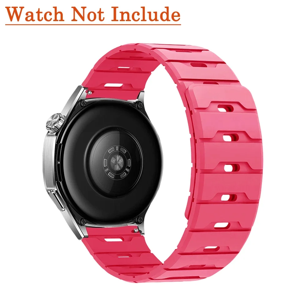 Universal Magnetic Loop Silicone Watch Band - 18mm/20mm/22mm