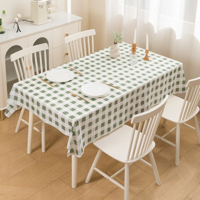 The tablecloth with a warm and cozy atmosphere, a high-temperature resistant tablecloth, and a waterproof, oil-proof, and no-was 1