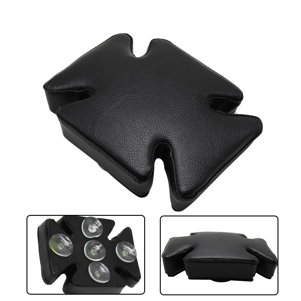 

Motorcycle 5 Cup Rear Passenger Leather Pillow Solo Seat Cushion Pad Universal For Harley Honda Yamaha Kawasaki Suzuki Triumph