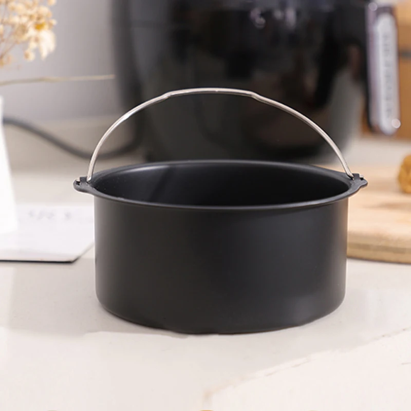 Baking Mold Air Fryer Accessories Air Fryer Baking Tray Air Fryer Mold Baking Pan Baking Pan Tray Air Fryer Basket Pizza Pan 6/7/8 Inch