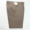 Men Casual Trousers High Waist Loose Pure Cotton Casual Pants Double Wrinkle Resistant Ironing Large Full Length Plus Size 30-46 2