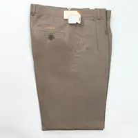 Men Casual Trousers High Waist Loose Pure Cotton Casual Pants Double Wrinkle Resistant Ironing Large Full Length Plus Size 30-46 2